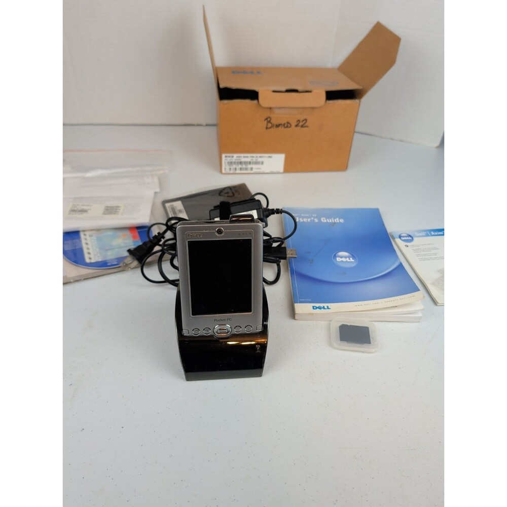 Dell Axim X3  Windows Mobile Pocket PC With Accessories
